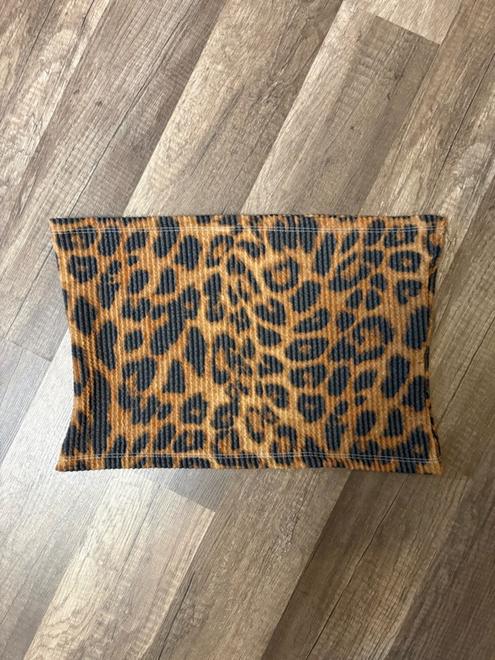 Handmade Leopard Print tube top